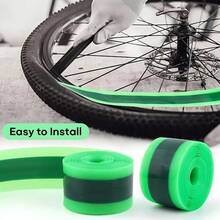 2卷自行车轮胎衬垫，自行车内胎防刺穿保护垫，防爆胎保护垫