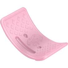 Keenso Tablero de Balancin para niños: Mejora el Desarrollo Infantil Entrenamiento de Equilibrio Columpio de 45 Grados Material Plastico Duradero Ideal para Edades de 0 a 6 AñosDiversión infantil, imprescindible para regalar a los niños - Rosa - Ver 2