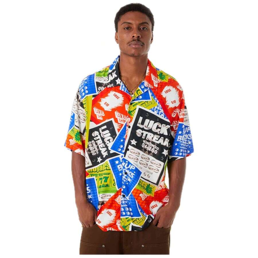 HUF Shirt BU00232-MULTI For Man In Color Multicolored - Multicolor - View 1