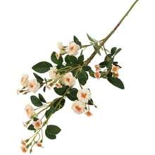 1朵仿真玫瑰，丝绸樱花，适用于DIY花束、插花、拱门装饰、花瓶填充、家居装饰、婚礼及派对中心摆件、办公桌装饰、户外花园装饰、情人节礼物 - 彩色 - 查看 16