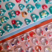 1pc Anime Cartoon Sticker, Cute Animal Kitten Sticker, Reusable Waterproof Sticker, DIY Craft Sticker, Suitable For DIY Phone Cases, DIY Sticker Notebooks, DIY Crafts, Laptops, Gift Packaging, Party Decoration, Perfect Holiday Gift, Gifts For Fans And Friends - Multicolor - View 4