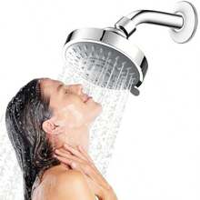 swfggDucha de Lluvia de Alta Presion JASUVII Cabeza Ducha de Lluvia de Alta Presion 5 Funciones Cabezal de Regadera para Baño Ángulo Ajustable para Ducha de Baño Ducha Fija Ahorro de Aguaeg - como en la foto - Ver 2