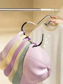 1pc Stainless Steel Hat Rack With Hook - Multifunctional Baseball Cap Holder, Can Hang Ties, Scarves, Accessories, Belts, Heavy-Duty Hat Rack, Ideal Gift For Gender Reveal Party, Birthday, Wedding, Gathering, Colleagues, Friends And Family, Also Perfect For Back To School Season