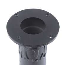 LOYALHEARTDY 69cm/27.17inch Pitcher Pump Base Black Cast IronPitcher Pump Base For Yard Garden - Black - View 3