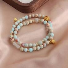 Women Beaded Bracelets - 6MM - View 2
