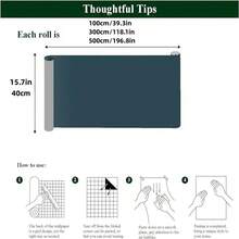 1 rollo de papel tapiz autoadhesivo de mármol negro-gris, resistente al aceite y a la humedad, papel de contacto de PVC con diseño de mármol simulado, papel tapiz decorativo para mesas de comedor, bares, chimeneas, cocinas, baños y gabinetes, pegatinas de vinilo extraíbles con patrones de diseño moderno de 40CM*500/300/100CM