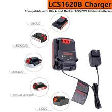 LCS1620B 可替代 Black and Decker 20V 锂电池充电器，兼容 Black and Decker 12V 和 20V MAX 电池 LBXR20 - 黑色 - 查看 3
