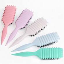 Hair brushes-EU+UK 2026新款卷发梳 - 专业卷发造型工具，符合人体工学的手柄，防毛躁，易于梳理，边缘提拉设计，打造完美卷发，适合所有发质，由Candybrush设计 - 彩色 - 查看 3