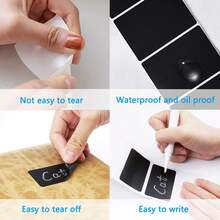 120pcs/Roll Durable Removable Label Stickers - Easy Peel, No Residue, Decorative Labels, Suitable For Home Organization, Halloween, Thanksgiving, Christmas, Winter Parties, New Year Decorations And More. - Multicolor - View 5