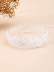 1 chiếc băng đô cài tóc ren hình bướm cho bé gái sơ sinh, phụ kiện tóc công chúa dễ thương, thích hợp làm quà tặng, dự tiệc hoặc sử dụng hàng ngày. - Nhiều màu - Xem 4