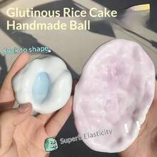 Đồ chơi Mochi mềm dẻo, có khả năng đàn hồi chậm, giúp giảm căng thẳng, quà tặng cho các dịp lễ, sinh nhật, Giáng sinh. - Nhiều màu - Xem 5