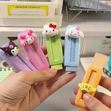 Sanrio 1/5 三丽鸥角色套装，包含 HelloKT、酷洛米等角色 - 采用 ABS 材质，防污防摔