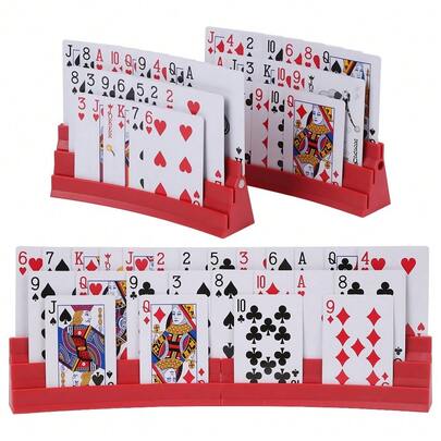 2pcs/Set Expandable Card Holders, No Card Needed, Suitable For Carnival Games, Halloween Carnival Games, Interactive Games, Party Games, Holiday Games