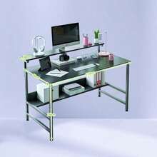 Escitorio Muebles Para Pc Escritorios Minimalistas - Negro - Ver 8