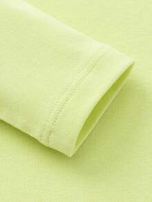 Balabala Boys Pajama Set, Loose Fit, Soft Fabric, Relaxed Home Comfort - Gray Green Tone - View 3