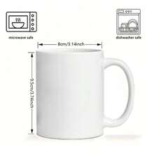 “我不小心在工作中变得重要了”趣味咖啡杯 - 讽刺办公室幽默语录陶瓷杯，11盎司白色茶杯，送给同事，缓解工作压力的趣味礼物，可放入洗碗机/微波炉，适合办公室/家庭幽默爱好者 - 彩色 - 查看 12