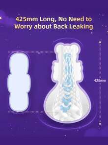 Whisper Koala HUhu Sanitary Napkins, Feminine Hygiene Pads, Women's Health Care Products - Multicolor - View 3