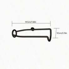 1个铁艺壁挂式酒架，单挂式酒架，创意装饰架，葡萄酒展示架，多色 - 彩色 - 查看 9