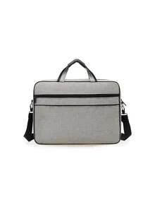 Men's Briefcase, Square Shape, Casual Style, Large Capacity, Made Of Nylon, With Adjustable Shoulder Strap, Crossbody Bag