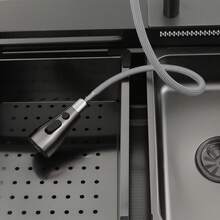 YUNRUX Kitchen Sinks - Black - View 3