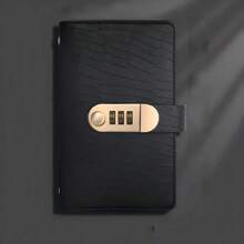 High-End Crocodile Grain Cash/Deposit Slip Organizer Wallet With Password Lock