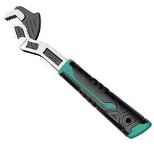 防滑快速调节扳手，适用于汽车、自行车、管道维修，多功能可调扳手 - 綠色 - 查看 15