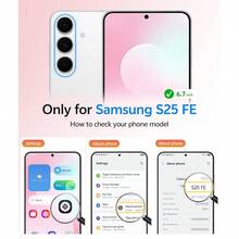 For Samsung Galaxy S25 FE Case: Magnetic Translucent Matte Military Grade Drop Proof Protection Cell Phone Cover - Slim Rugged Durable Shockproof Protective S25Fe Cases (Pink-6.7 Inch) - Pink - View 3