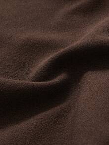 Elegant Off-Shoulder High Waist Bodycon Dress, Fashion Casual Cocktail Party/Dating Dress, Summer Dress For Women - Brown - View 7