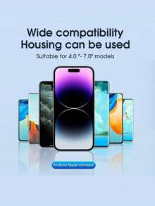 1pc Aluminum Alloy Gravity Car Phone Holder, Air Vent Mount Universal Car Phone Stand - Air Outlet - View 8