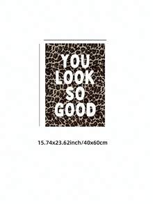 Bộ tranh treo tường không khung họa tiết da báo cổ điển (1/3 tấm) - Tranh báo đốm, trang trí phòng ký túc xá theo phong cách 8 Ball, bộ tranh nữ tính cho sinh viên, căn hộ, trang trí tường phòng ngủ, văn phòng theo phong cách thẩm mỹ, tranh treo tường phòng ký túc xá. - Nhiều màu - Xem 21