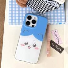 New Cartoon C-Chikawas Phone Case For  17 16e 16 15 14 13 12 11 Pro Max X Xs XR XSMax 8 7 6 6s Air Plus Feather Texture.Christmas Accessories. Cover 17 Pro Max Family Pink Phone Case Phone Case Fall - YSK-320HKX128A1 - 查看 4