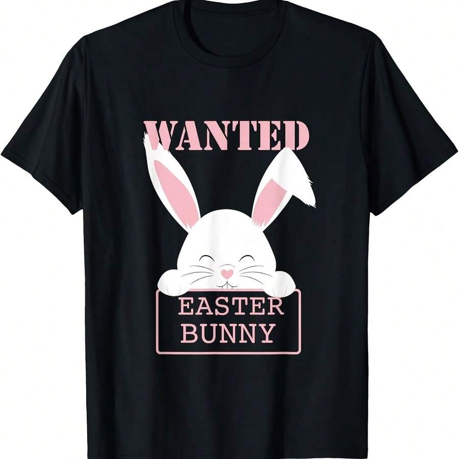 Easter - Bunny Wanted T-Shirt - Green - View 1