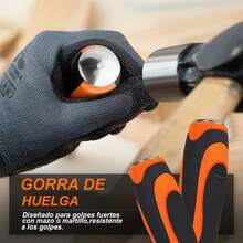 Juego de 6 Cinceles de Madera para Carpintería y Accesorios Bowoshen en Caja Transportadora - Naranja - Ver 4