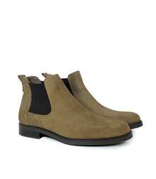 APLAUSO Men Wide Fit Boots - Brown - View 3