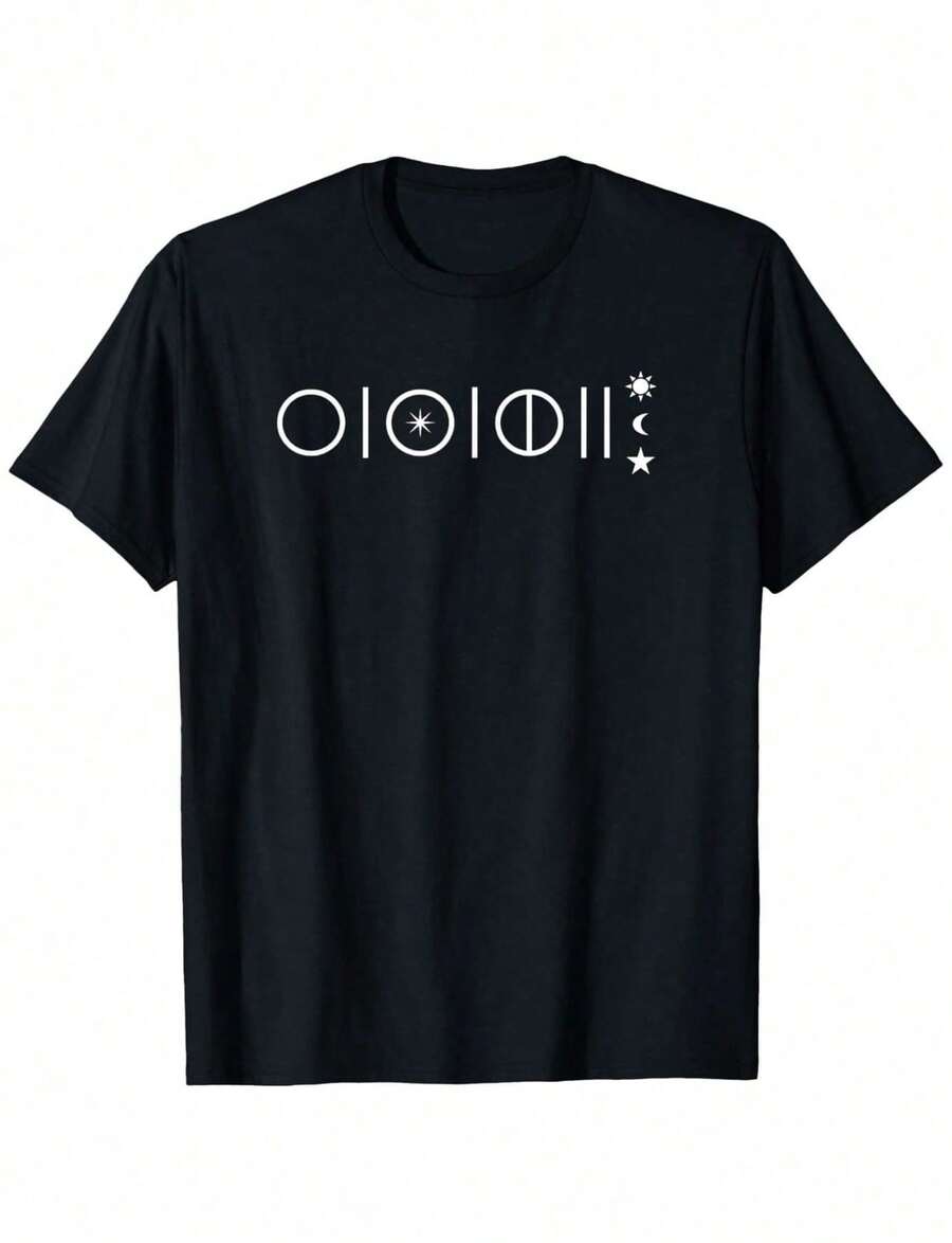 LDS Plan Of Salvation Shirt - Tshirt T-ShirtLeisure Sport 100 Pure Cottom 180g Fabric Weight Regular Size S-XXXL220g High-Quality Pure Cotton T-Shirt With Minimalist Printing, Soft And Breathable Fabric, Comfortable And Loose Camisetas Para Hombre Graphic T Shirts Playeras De Hombre - 黑色10 - 查看 1