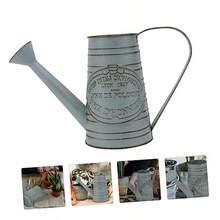 1pieza Vintage Iron Flower Bucket for Dried Flowers Nordic Decorative Vase for - Grisclaro - Ver 5