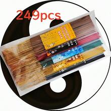 5-Element Feng Shui Incense Sticks - Elegant Colors, Suitable For Feng Shui Meditation, Home, Yoga Studio, Festivals - Compatible With Incense Holder - Bulk Incense Sticks, Spiritual Decor, Minimalist Design, Bamboo Material, Home Fragrance, Health Enthusiasts, Christmas & Thanksgiving Perfect Choice - Five Elements Incense - View 6