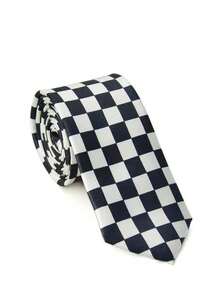 1pc Men's 5cm Small Plaid Casual Necktie, Business Suit Shirt Accessory Tie, Party Attire Necktie - Multicolor - View 6