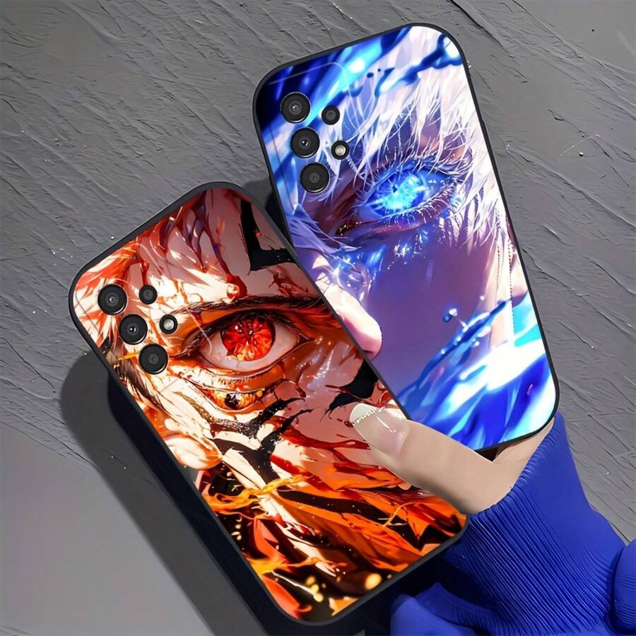 Funda de teléfono para SamSung para Galaxy A03/A03S/A04/A04E/A04S/A05/A05S/A15/A11/A12/A13/A14/A22/A23/A24/A25/A32/A33/A34/A35/A52/A52S/A53/A54/A55 5G Hombres Mujeres Fantasía Genial Guapo Encantador-V2917 - Mezcla de colores - Ver 1