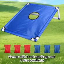 Outdoor Sports Toy Set Featuring 1Game Boards And 6 Sandbags, Including A Throwing Board Rack For Tossing Sandbags. This Fun Competitive Target Disc Is Perfect For Yard Games And Party Activities, Making It An Ideal Beach Game Set - Multicolor - View 11