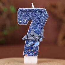 Brainrot Abstract Animal Digital Candle Number 0-9 Kids Birthday Cake Decoration Supplies Cartoon Party Accessories Supplies - Multicolor - View 3