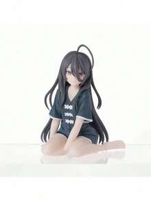 1pc Japan Version Neighbor's Classmate Ellie Model, Anime Quality 2D Anime Girl Figurine, Ramen Cup Decor, Collectible Art Piece - Suitable For Home, Office Decoration Or Gift, Classic Anime Model With Detailed Facial Features And Natural Lighting Effects, Anime Accessory - Multicolor - View 3