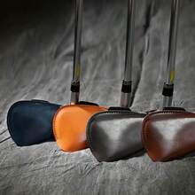 10pcs Golf Club Head Covers, Multi-Style Iron Club Leather Headcovers, High Quality Golf Club Head Protector Caps/Golf Club Covers/Iron Club Headcovers - Multicolor - View 4