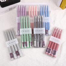 史迪奇蛋糕蜡烛+升旗套装，派对礼品，数字蜡烛，适合派对、生日和周年纪念装饰，精致的氛围装饰套装，包含升旗装置和蜡烛 - 彩色 - 查看 12