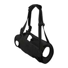 Adjustable Breathable Shoulder Strap Dog Leash, Assist Elderly, Disabled, Small/Medium/Large Dogs Up And Down Stairs, 4 Carrying Modes (Front/Back) - Black - View 8