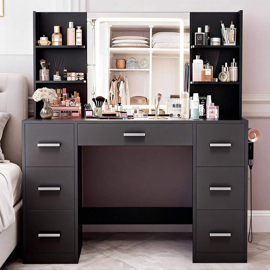 Vanities & Vanity Benches - 黑色 - 查看 1