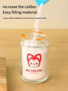 ALi Glass Salt And Pepper Bottle, Quantitative Seasoning Bottle, Clear Salt And Pepper Container With Lid, Glass Spice Jar, Kitchen Seasoning Rack, Salt Shaker, Removable Cleanup, Suitable For Travel, Camping, Picnic, Outdoor, Kitchen, Lunch Box