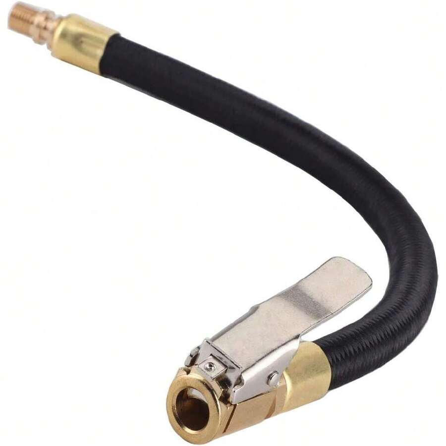 Tubo De Extensión del Inflador,10cm/3.9pulgadas,Neumáticos Bomba De Neumáticos Bomba De Disco De Inflado Rápido Manguera del Conector De Clip De Inflado Rápido para Coche, Motocicleta,37121432 - Multicolor - Ver 1