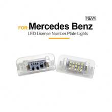 laky 2PCS 15SMD LED License Number Plate Light For Mercedes Benz B-Class W242 W246 B-Klasse 11-19 - 2PCS - View 5