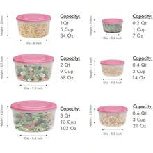 MIXING BOWL SET WITH LIDS 12 Pc.- MILTON Large And Small Mixing Bowls With Covers Ð Plastic Stackable Prep Bowl Set Ð Durable Nesting Kitchen Bowls Ð Air Tight Leakproof Food Storage Co - AzulPatchwork - Ver 3